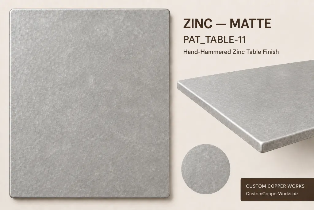 Zinc — Matte